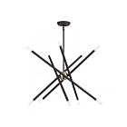 Livex Lighting 47006-07 10-Lights 600W Bronze and Antique Brass Chandelier