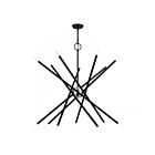 Livex Lighting 47009-04 14-Lights 560W Black Chandelier