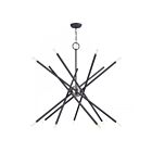 Livex Lighting 47009-76 14-Lights 560W Satin Brass Chandelier