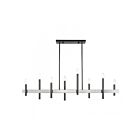Livex Lighting 49338-46 8-Lights 480W Satin Brass and Bronze Chandelier