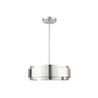 Livex Lighting 49414-91 Varick 5-Lights 300W Brushed Nickel Pendant