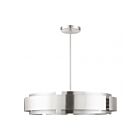 Livex Lighting 49418-91 Varick 7-Lights 420W Brushed Nickel Pendant