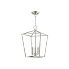 Livex Lighting 49433-91 Devonshire 3-Lights 180W Brushed Nickel Chandelier