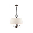 Livex Lighting 49444-92 Cartwright 4-Lights 240W English Bronze Pendant