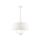 Livex Lighting 49844-03 Ridgecrest 4-Lights 240W White Pendant
