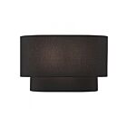 Livex Lighting Bainbridge 50276-04 80W 2-Lights Black Wall Sconce