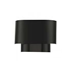 Livex Lighting 50299-68 1-Light 40W Shiny Black Wall Sconce