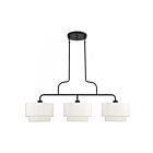 Livex Lighting 50303-07 3-Lights 180W Bronze Chandelier