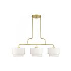 Livex Lighting 50303-33 3-Lights 180W Soft Gold Chandelier