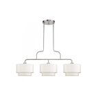 Livex Lighting 50303-91 3-Lights 180W Brushed Nickel Chandelier