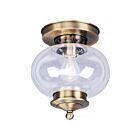 Livex Lighting Harbor 5032-01 1-Light 100W Ceiling Mount