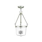 Livex Lighting 50496-91 Winchester 4-Lights 240W Brushed Nickel Pendant