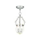 Livex Lighting 50503-91 Everett 2-Lights 120W Brushed Nickel Pendant