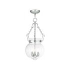 Livex Lighting 50505-91 Everett 3-Lights 180W Brushed Nickel Pendant
