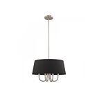 Livex Lighting 51354-91 Belclaire 4-Lights 240W Brushed Nickel Pendant