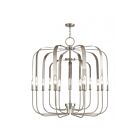 Livex Lighting 51949-91 Addison 15-Lights 900W Brushed Nickel Chandelier
