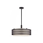 Livex Lighting 53434-92 4-Lights 240W English Bronze Chandelier