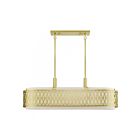 Livex Lighting 53437-33 6-Lights 360W Soft Gold Chandelier