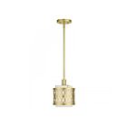 Livex Lighting 53439-33 1-Light 40W Soft Gold Pendant