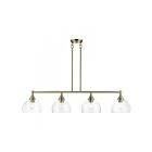 Livex Lighting 53644-01 Glendon 4-Lights 240W Antique Brass Chandelier