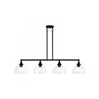 Livex Lighting 53644-04 Glendon 4-Lights 240W Black Chandelier