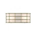 Livex Lighting Blanchard 55110-01 80W 2-Lights Antique Brass Wall Sconce