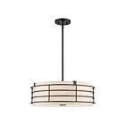 Livex Lighting 55114-92 Blanchard 4-Lights 240W English Bronze Pendant