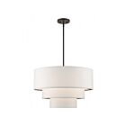 Livex Lighting 55914-07 Carrington 4-Lights 240W Bronze Pendant