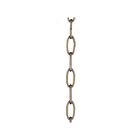 Livex Lighting 5607-65 Hand Painted Vintage Gold Leaf Standard Decorative Chain