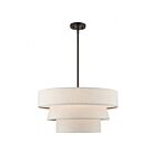 Livex Lighting 56724-92 Chandler 4-Lights 240W English Bronze Pendant