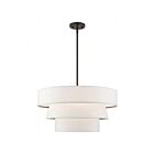 Livex Lighting 58134-07 Warrenville 4-Lights 240W Bronze Pendant