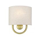 Livex Lighting 60271-33 1-Light 40W Soft Gold Wall Sconce