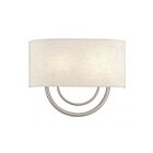 Livex Lighting 60273-91 2-Lights 80W Brushed Nickel Wall Sconce