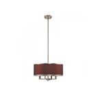 Livex Lighting 60414-91 Ridge 4-Lights 240W Brushed Nickel Pendant