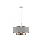Livex Lighting 60426-91 Ridge 7-Lights 410W Brushed Nickel Pendant
