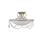 Livex Lighting Chesterfield/Pennington 6524-73 3-Lights 225W Ceiling Mount