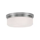 Livex Lighting Stratus 7391-91 2-Lights 120W Brushed Nickel Wall Mount