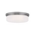 Livex Lighting Stratus 7392-91 2-Lights 120W Brushed Nickel Wall Mount