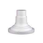 Livex Lighting 78216-13 Textured White Outdoor Pier Mount Adapter