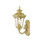 Livex Lighting 7850-33 Oxford 1-light 100W Soft Gold Outdoor Wall Lantern