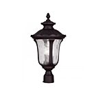 Livex Lighting 7859-07 3-Lights 180W Bronze Outdoor Post Light