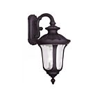 Livex Lighting Oxford 7863-07 3-Lights 180W Bronze Wall Lantern