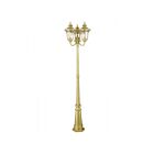 Livex Lighting 7866-33 3-Lights 300W Soft Gold Outdoor Post Light