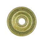 Livex Lighting Wingate 82074-28 Hand Applied Winter Gold Ceiling Medallions