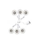 Lotus LED 6P-AD108-3K-D-H-WH 1W 1" White LED Puck Light (Pack of 6)