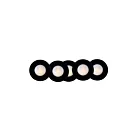 Lotus LED 6P-AD108-4K-D-H-BK 1W 1" Black LED Puck Light (Pack of 6)