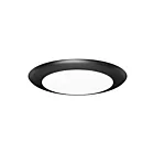 Lotus LED DL205S-6-15W-5CCT-R90-0081-BK 15W 6" Black LED Disk Light CCT Selectable