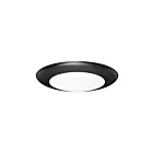 Lotus LED DL205T-4-10W-5CCT-R90-0081-BK 10W 4" Black LED Disk Light CCT Selectable