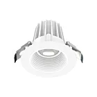 Lotus LED JXL-COB02-R08W-CCT-WH-2RR-BF-WH 8W 2" White Round LED Recessed Ceiling Light CCT Selectable