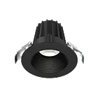 Lotus LED JXL-COB02-R09W-5CCT-BK-2RR-BF-BK 9W 2" Black LED Gimbal Recessed Light